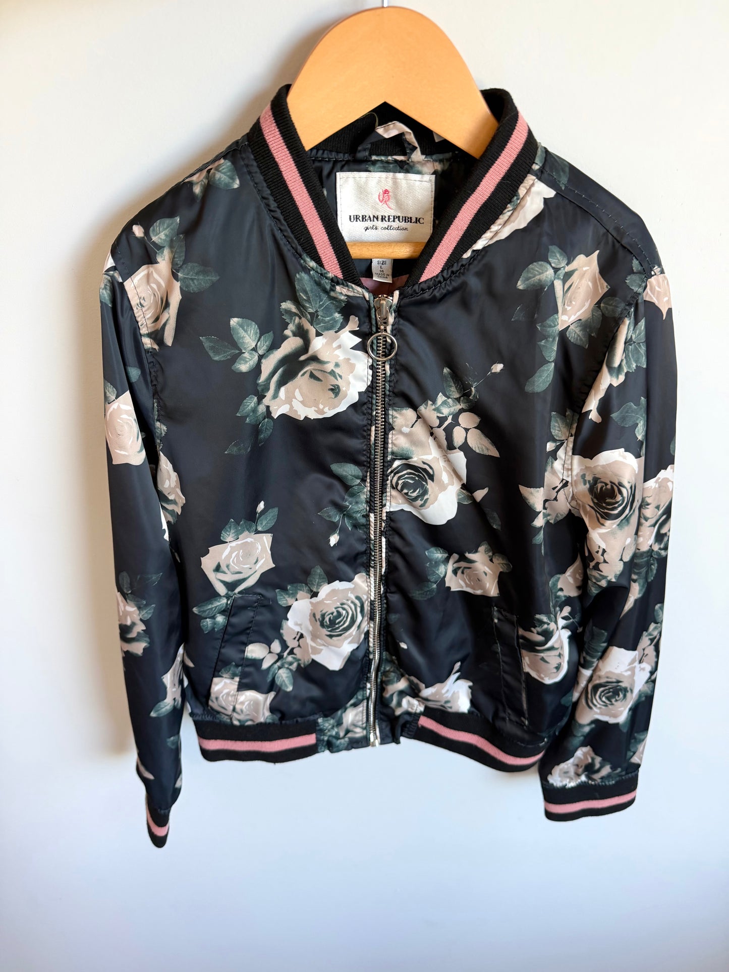Floral Bomber Jacket / 14 years
