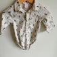 Penguin Collared Bodysuit / 3-6m