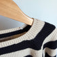 Striped Cropped Sweater / 7-8 years