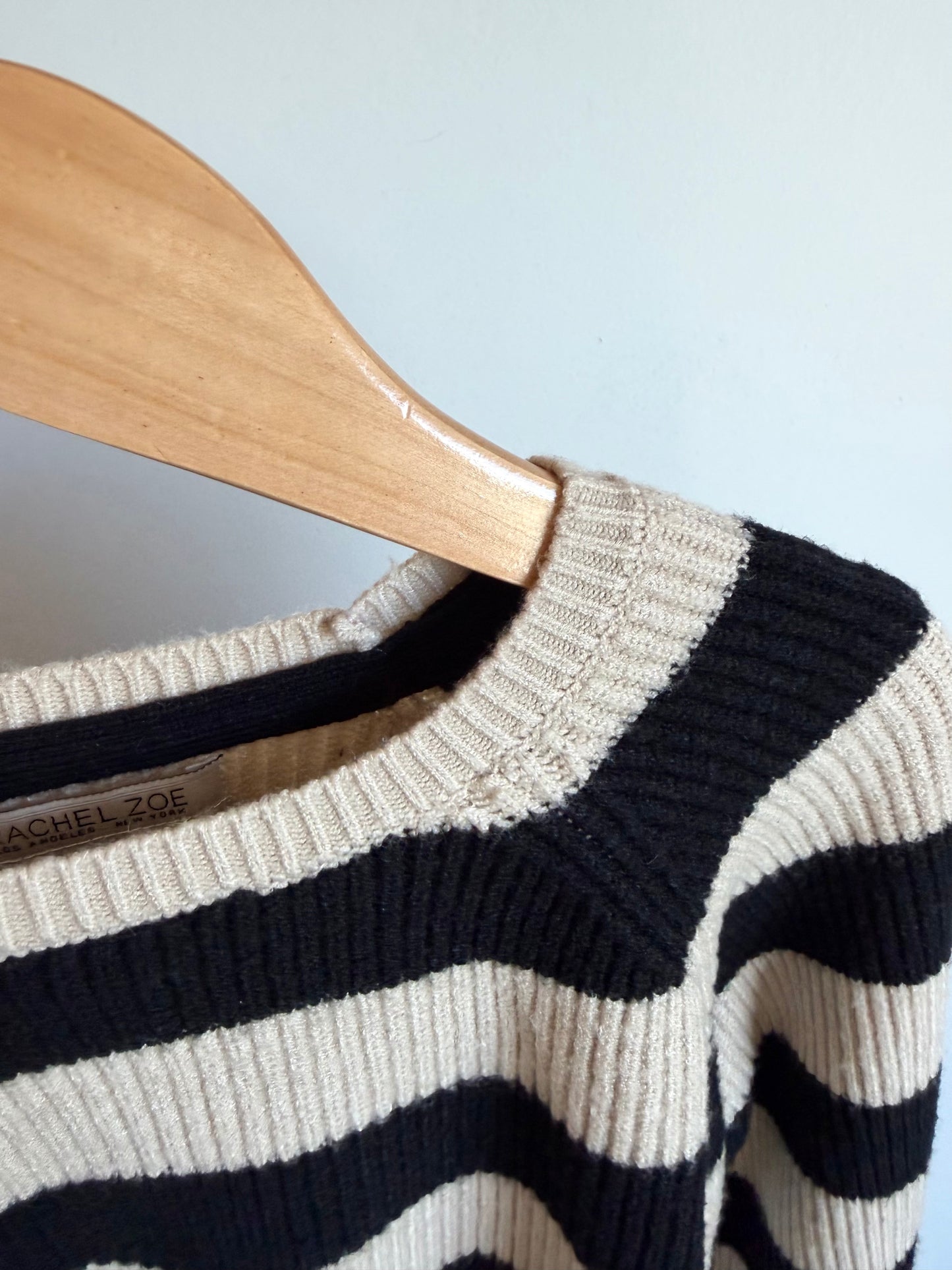 Striped Cropped Sweater / 7-8 years