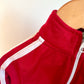 Red White Stripe Track Sweater / 3T