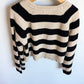 Striped Cropped Sweater / 7-8 years