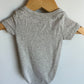 CK Grey Bodysuit / 3-6m
