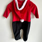 Santa Fleece Jumpsuit / 6-9m