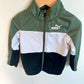 Puma Green Color Block Track Sweater / 2T