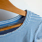 Blue Striped Fitted T-Shirt / 10-11 years (Lg)