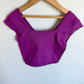 Fuschia Cropped Athletic Top / 10-12 years