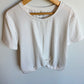 H&M Athletic White T-Shirt / 10-12 years