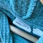 Roxy Turquoise Waffle Hood Top / 10-12 years?
