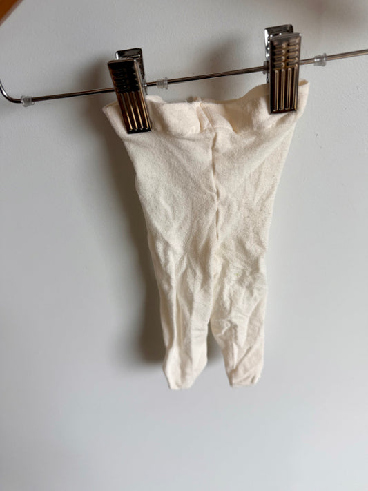 Cream Tights / 3-12m