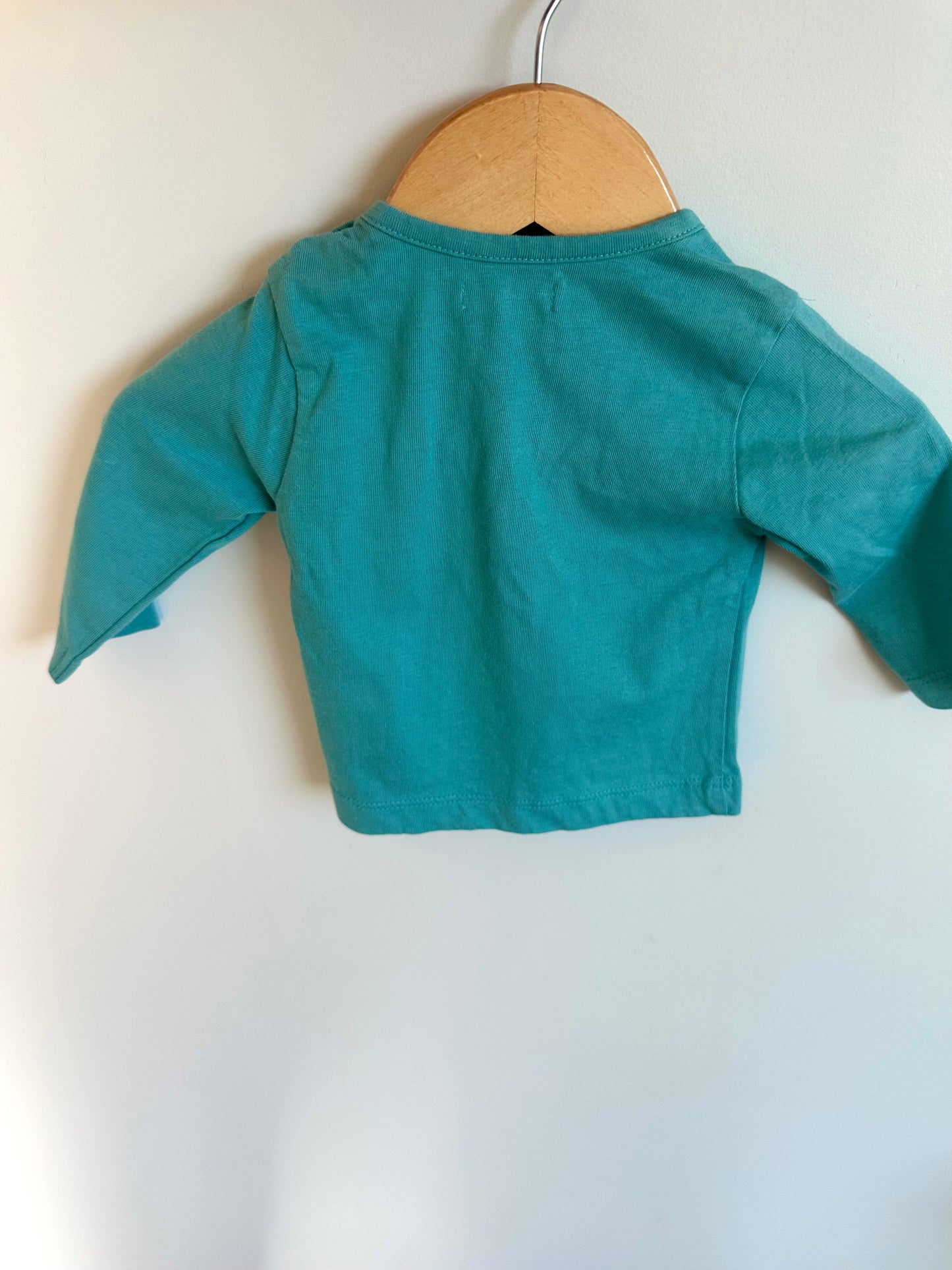 Teal Sweetheart Top / 0-3m