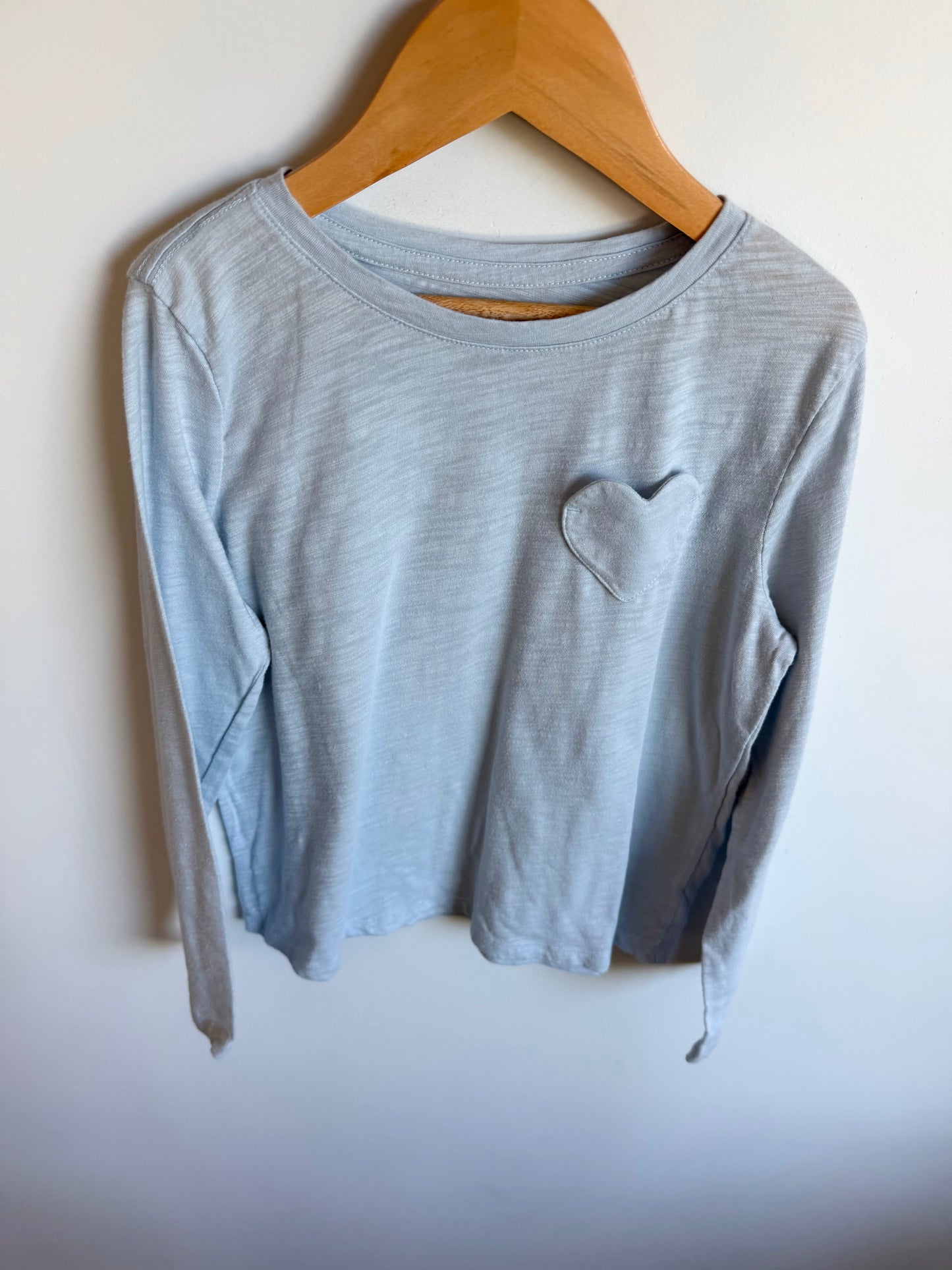 Heart Pocket Long Sleeve Top / 10 years