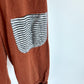 Terracotta Bamboo Grow with Me Pants (PLAY) / 3-12m