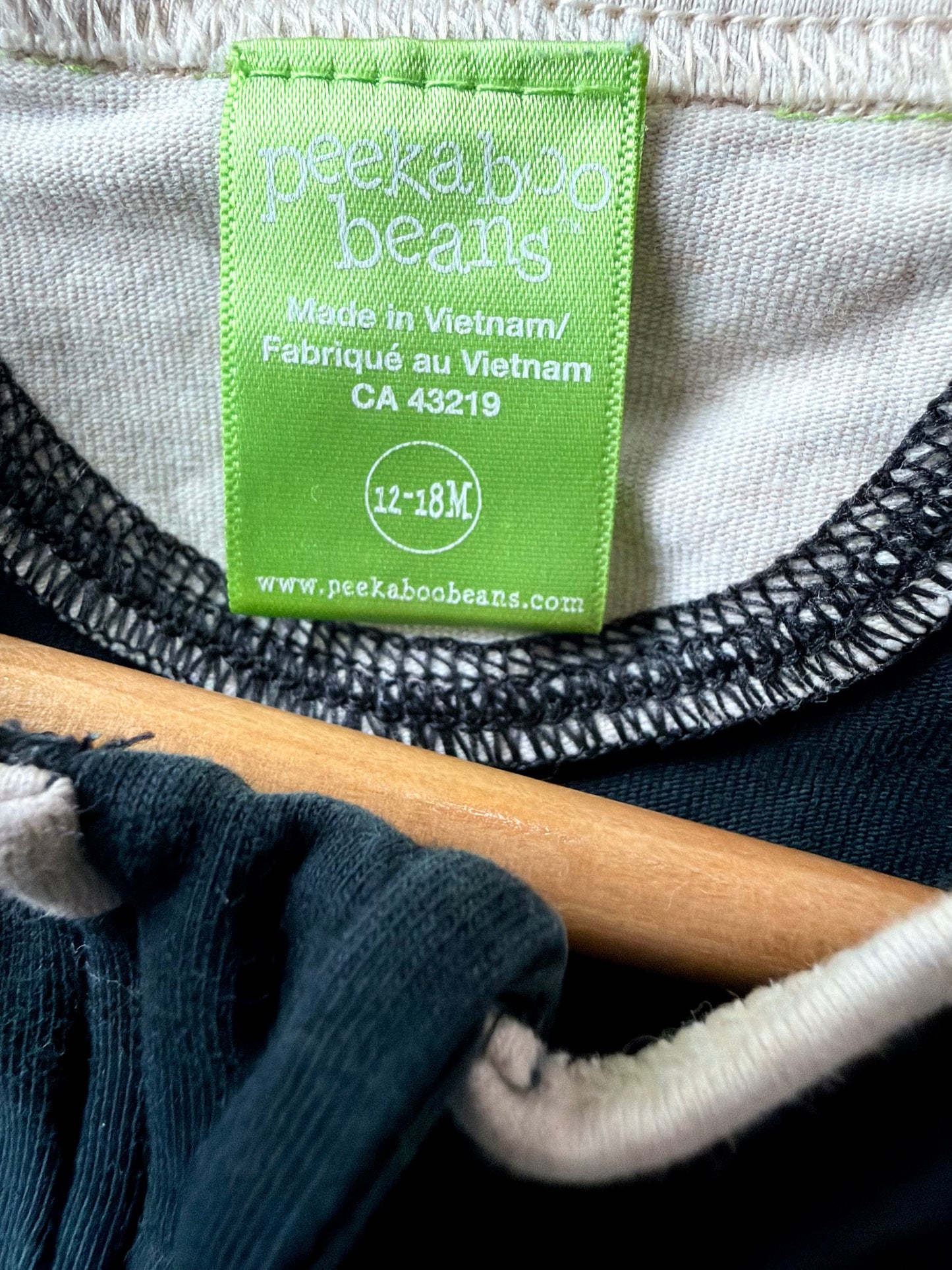 Peekaboo Beans Tank Jumpsuit or Sleeper / 12-18m
