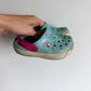 Crocs Flamingo Sandals / Size 6 or 7 toddler