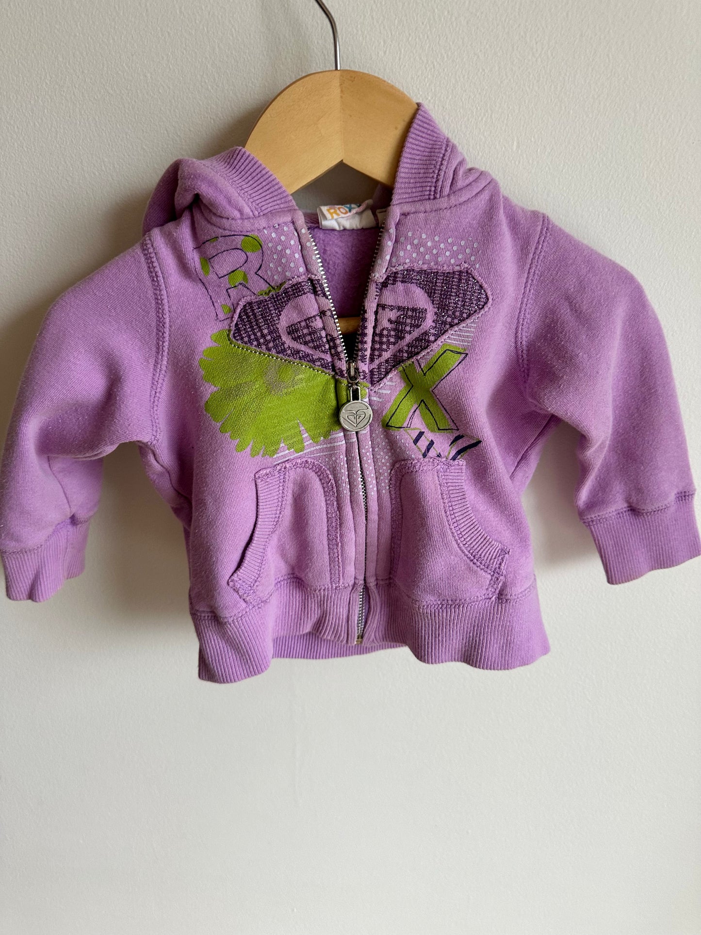 Roxy Purple Hoodie / 6-9m