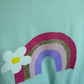 H&M Rainbow Daisy Top / 8-10 years
