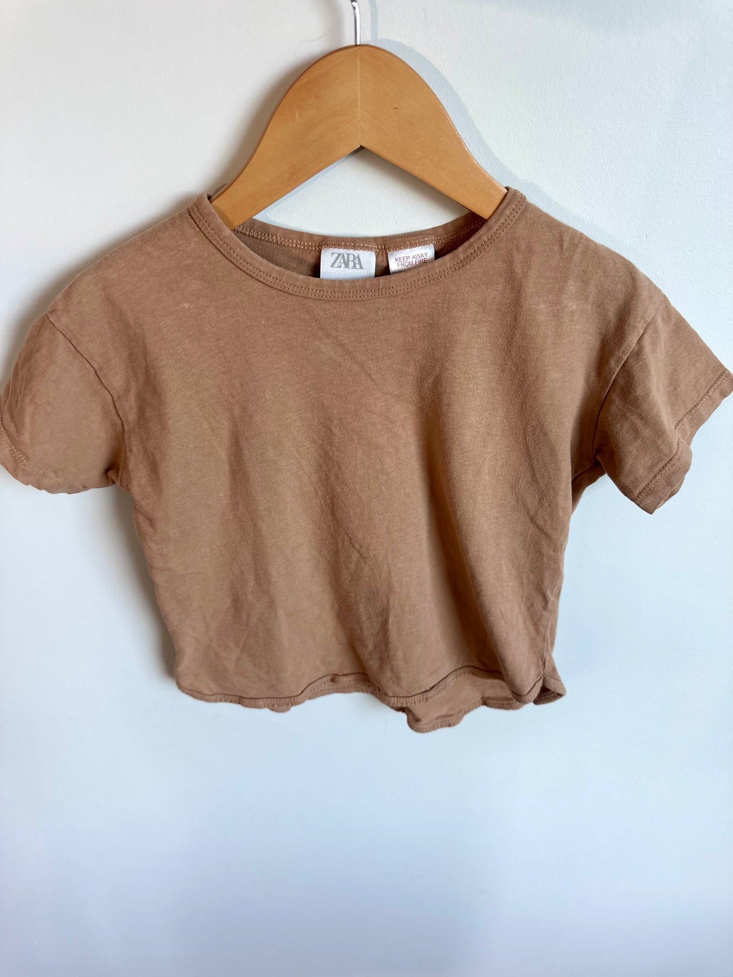 Zara Terracotta T-shirt / 2-3T