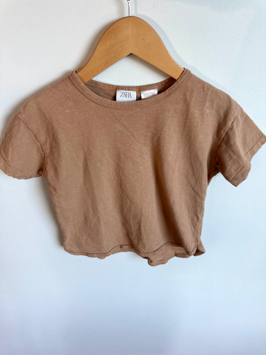 Zara Terracotta T-shirt / 2-3T