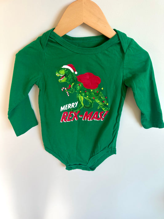 Merry Rex-Mas! Bodysuit / 18-24m