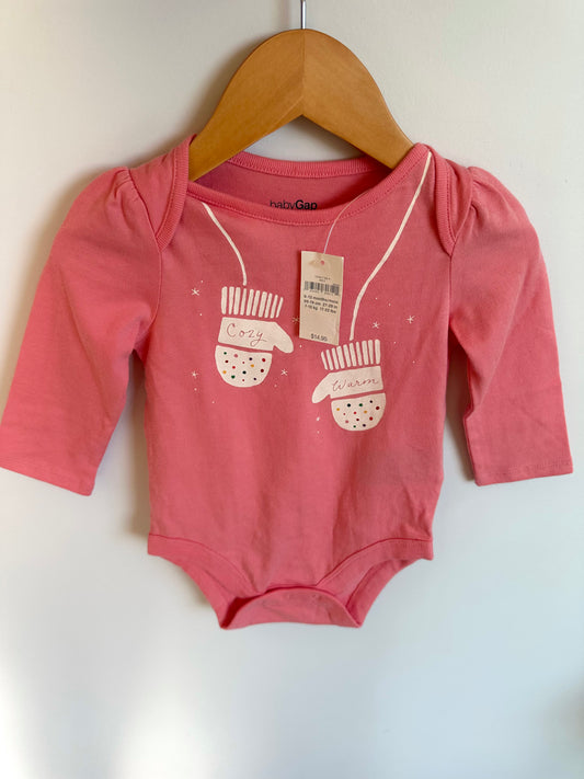 Cozy Warm Mits Bodysuit (With Tags)/ 6-12m
