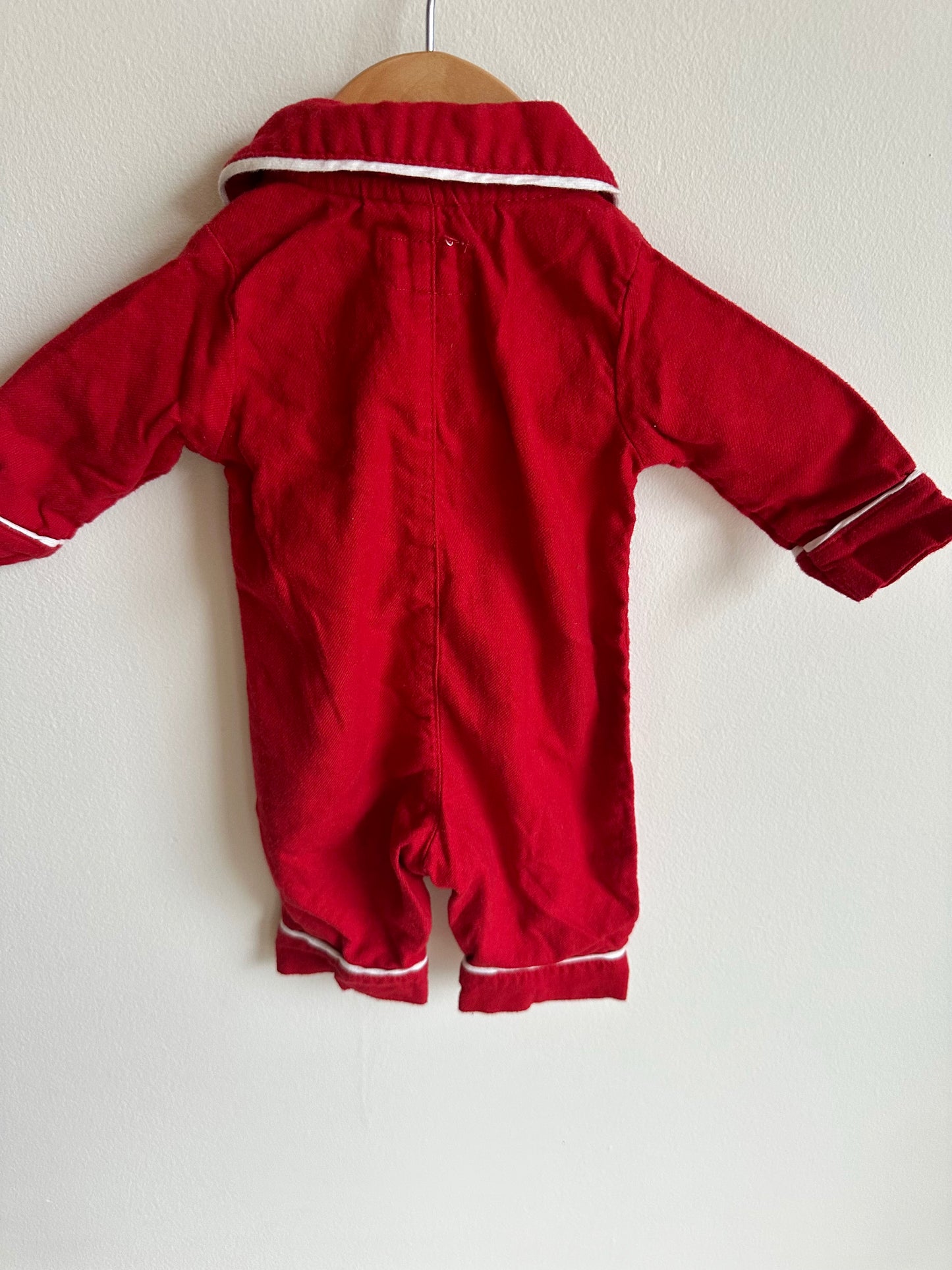 Red White Trim Sleeper / 0m