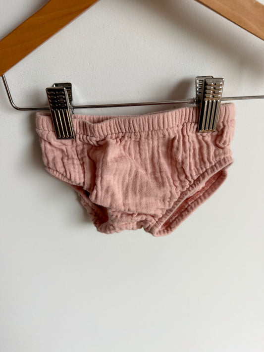 Blush Muslin Bloomers / 3m