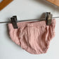 Blush Muslin Bloomers / 3m