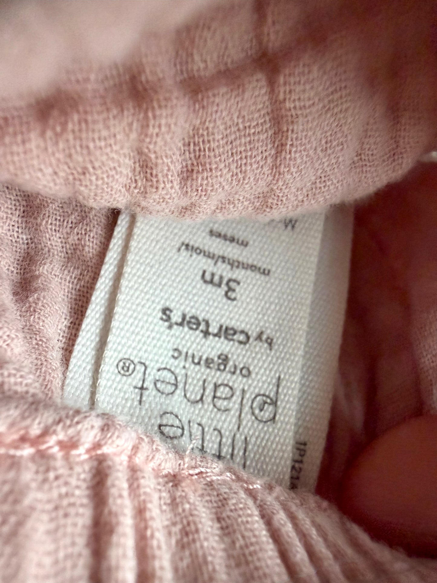Blush Muslin Bloomers / 3m