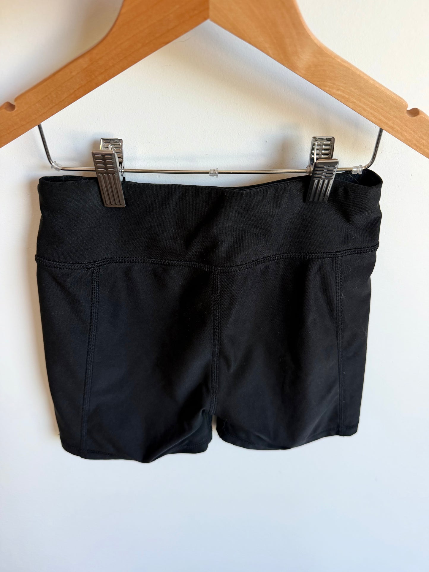 Athletic Black Biker Shorts / 7 years