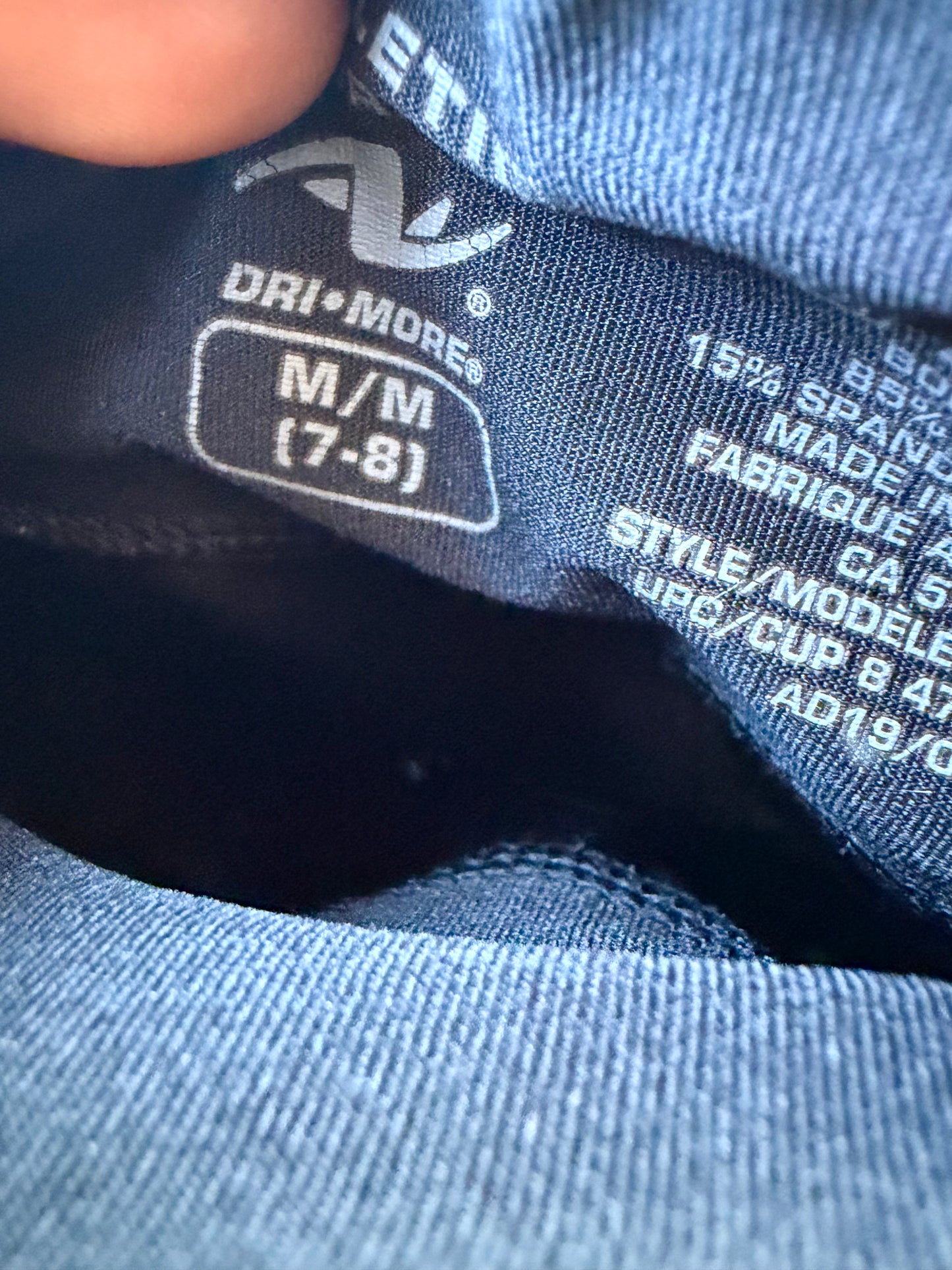 Athletic Black Biker Shorts / 7 years