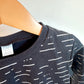 Black White Spec Sweater / 24m