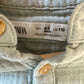 Zara Blue Muslin Long Sleeve / 4-5 years