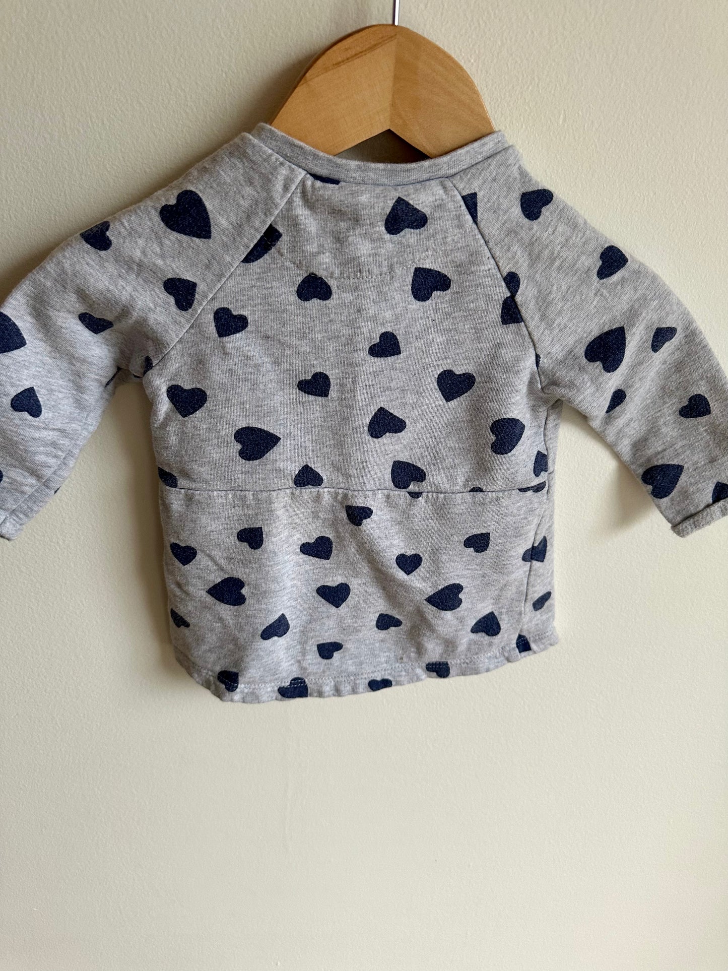 Noppies Heart Sweater / 3-6m