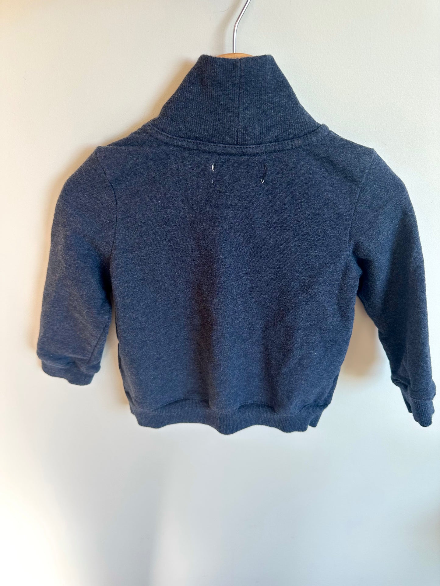 Navy Cowl Neck Cardigan / 24m