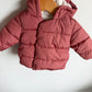 Blush Puffer Jacket / 3-6m