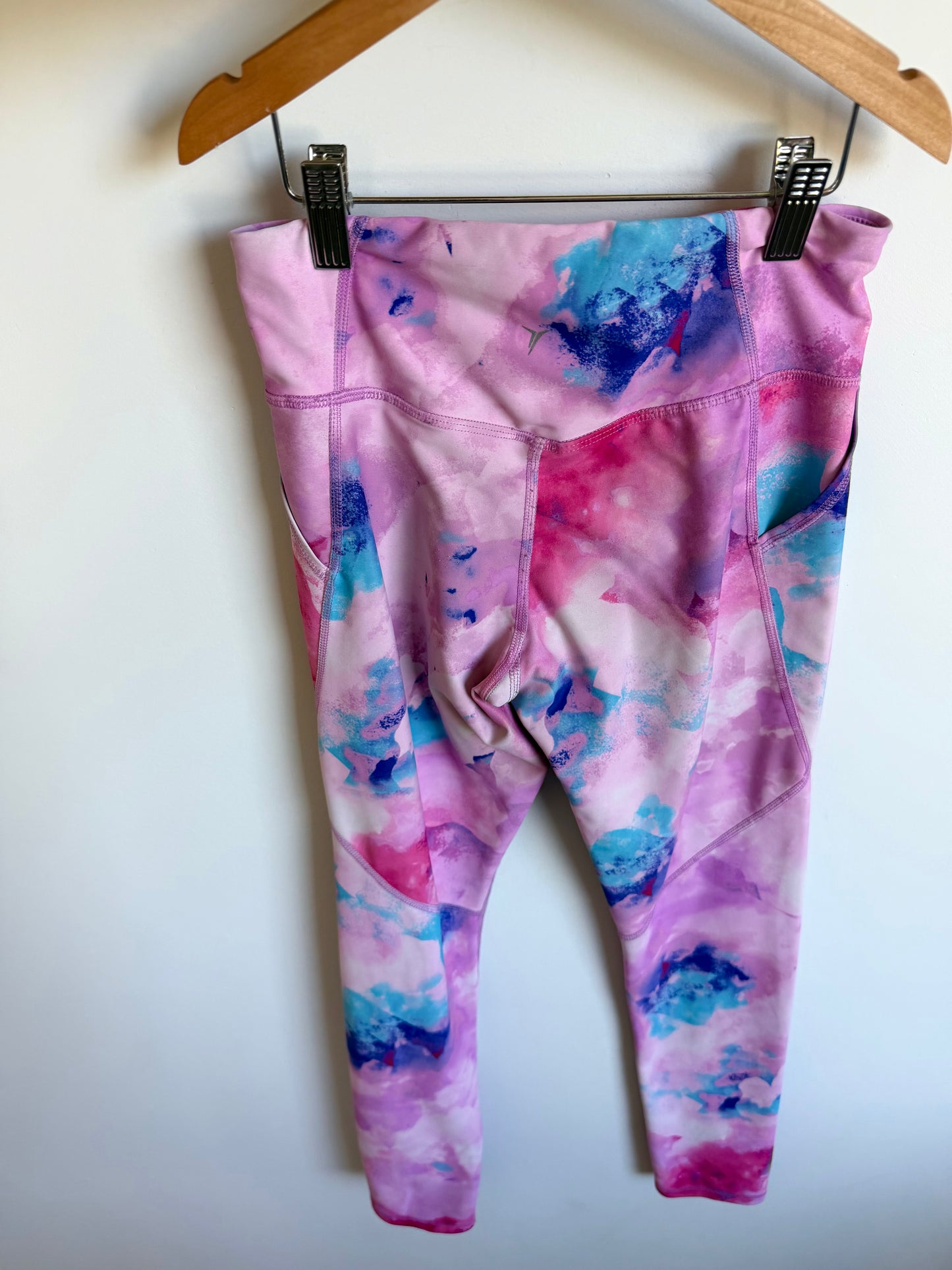 Athletic Colored Tie Dye  Leggings / 10-11 years (lg)