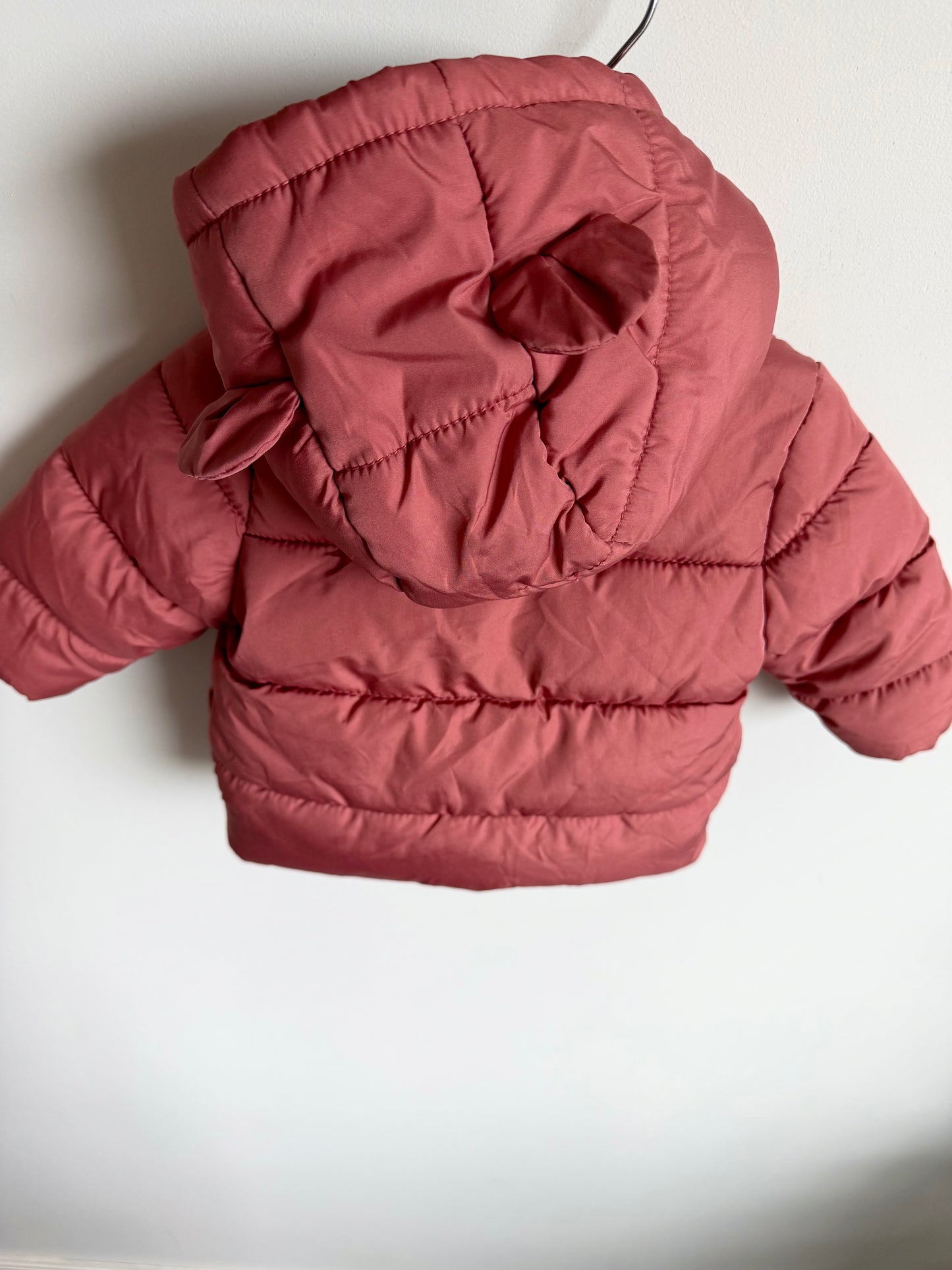 Blush Puffer Jacket / 3-6m