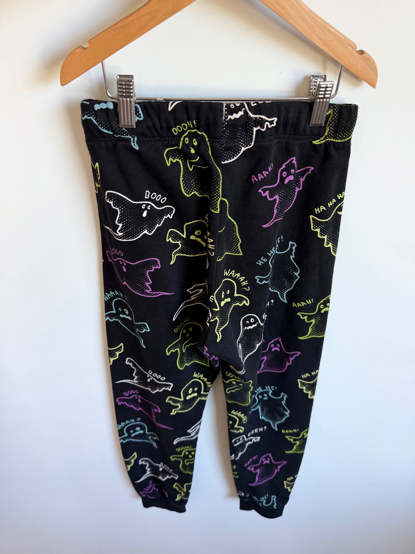 H&M Ghost Black Joggers / 9-10 years