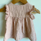 Mayoral Blush Hears Dress with Diaper Cover / 4-6m