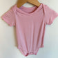 Pink Bamboo Bodysuit / 18-24m
