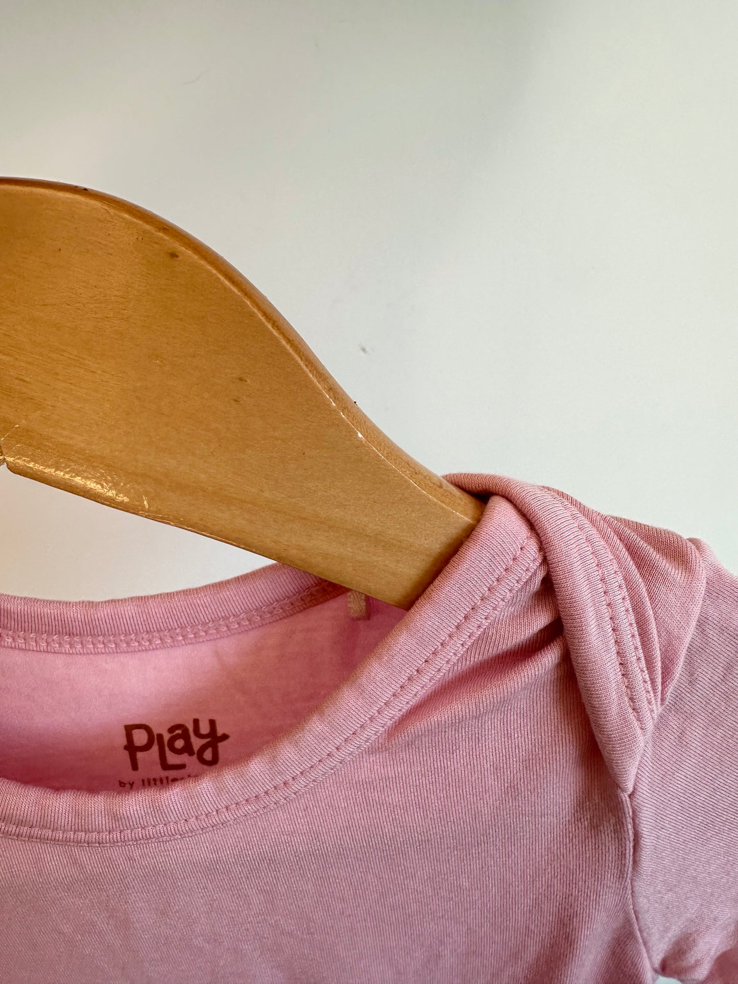 Pink Bamboo Bodysuit / 18-24m
