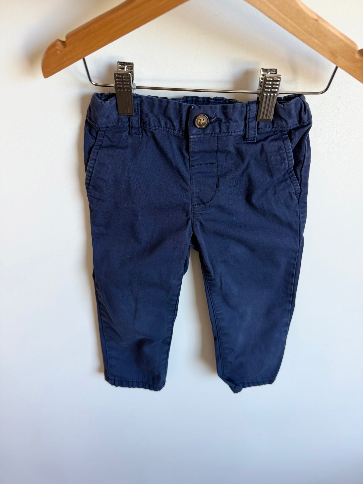 Navy Pocket Slacks / 24m