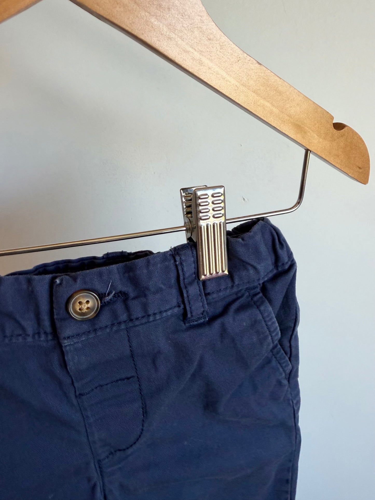 Navy Pocket Slacks / 24m