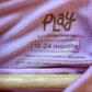 Pink Bamboo Bodysuit / 18-24m