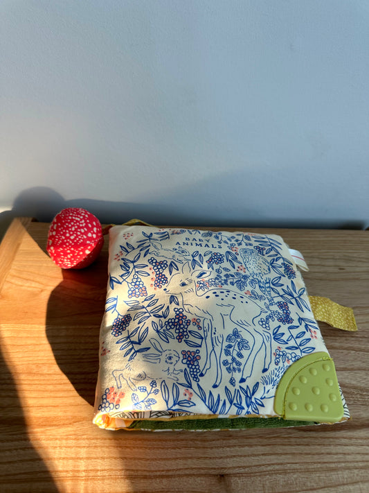 Baby Animals Crinkle Toy Book