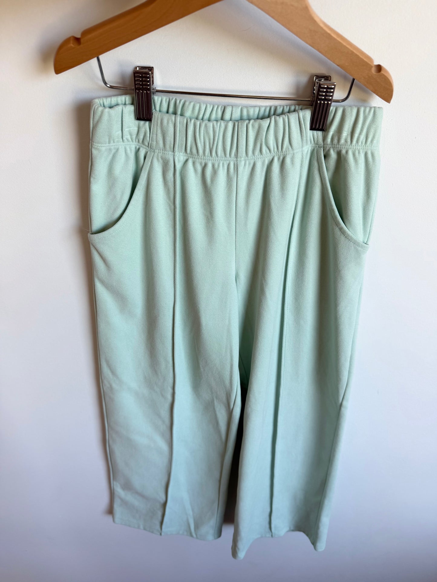 Wide Legged Dusty Blue Pants / 8 years