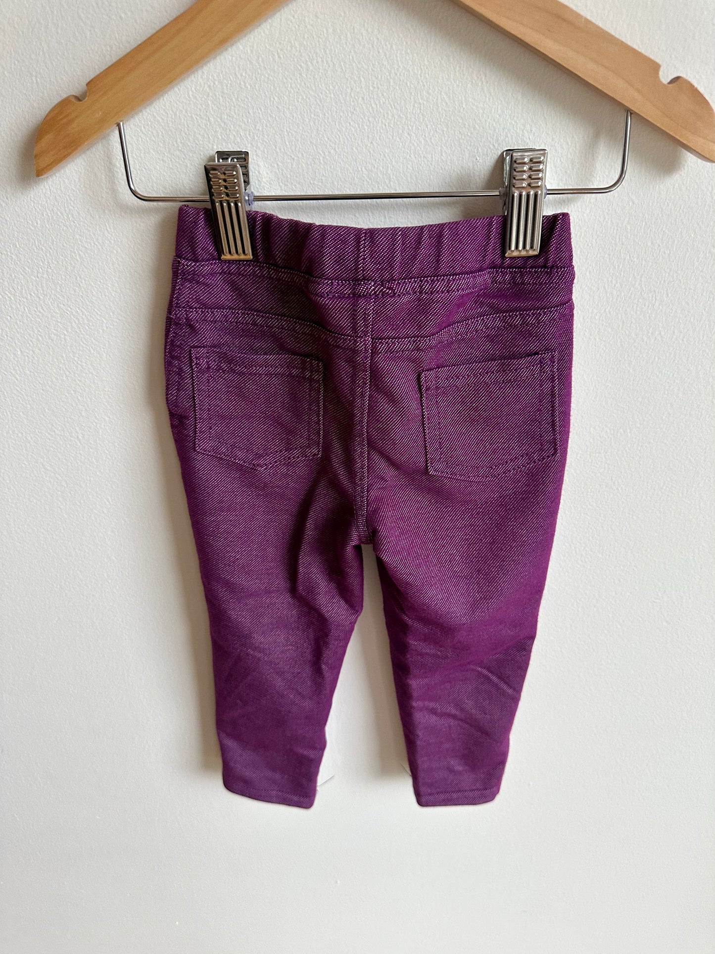 Purple Jeggings / 18m