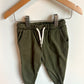 Old Navy Dark Olive Tapered Pants / 18m