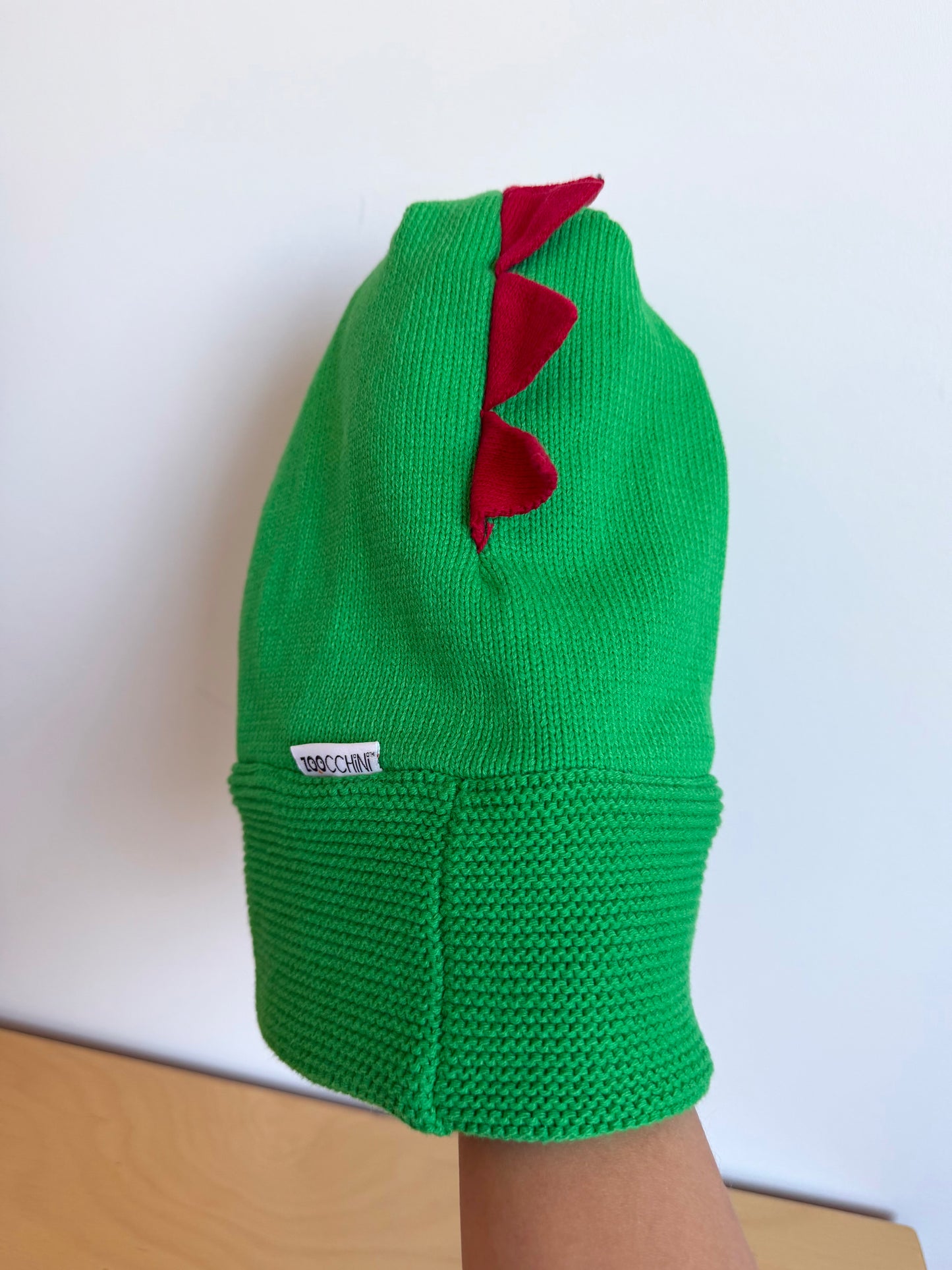 Green Dino Toque / 12-24m